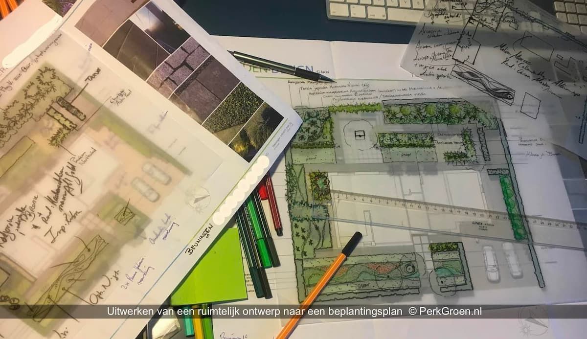 Tekentafel beplantingsplan1 PerkGroen nl