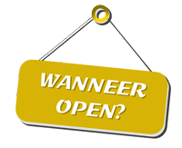 wanneer open